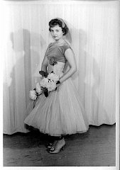 60 1958 Judy Heidemann, (jean's wedding)